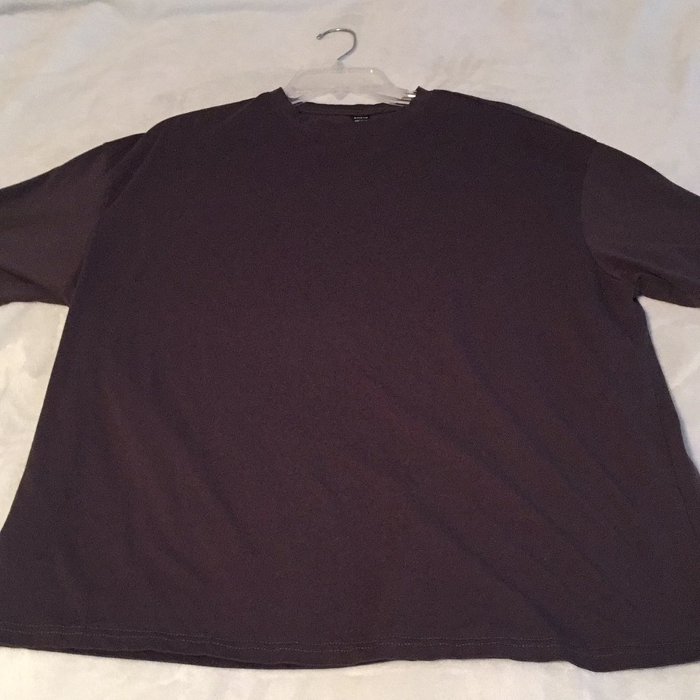 Solid Gray Drop Shoulder Tee & Matching Leggings - image 5